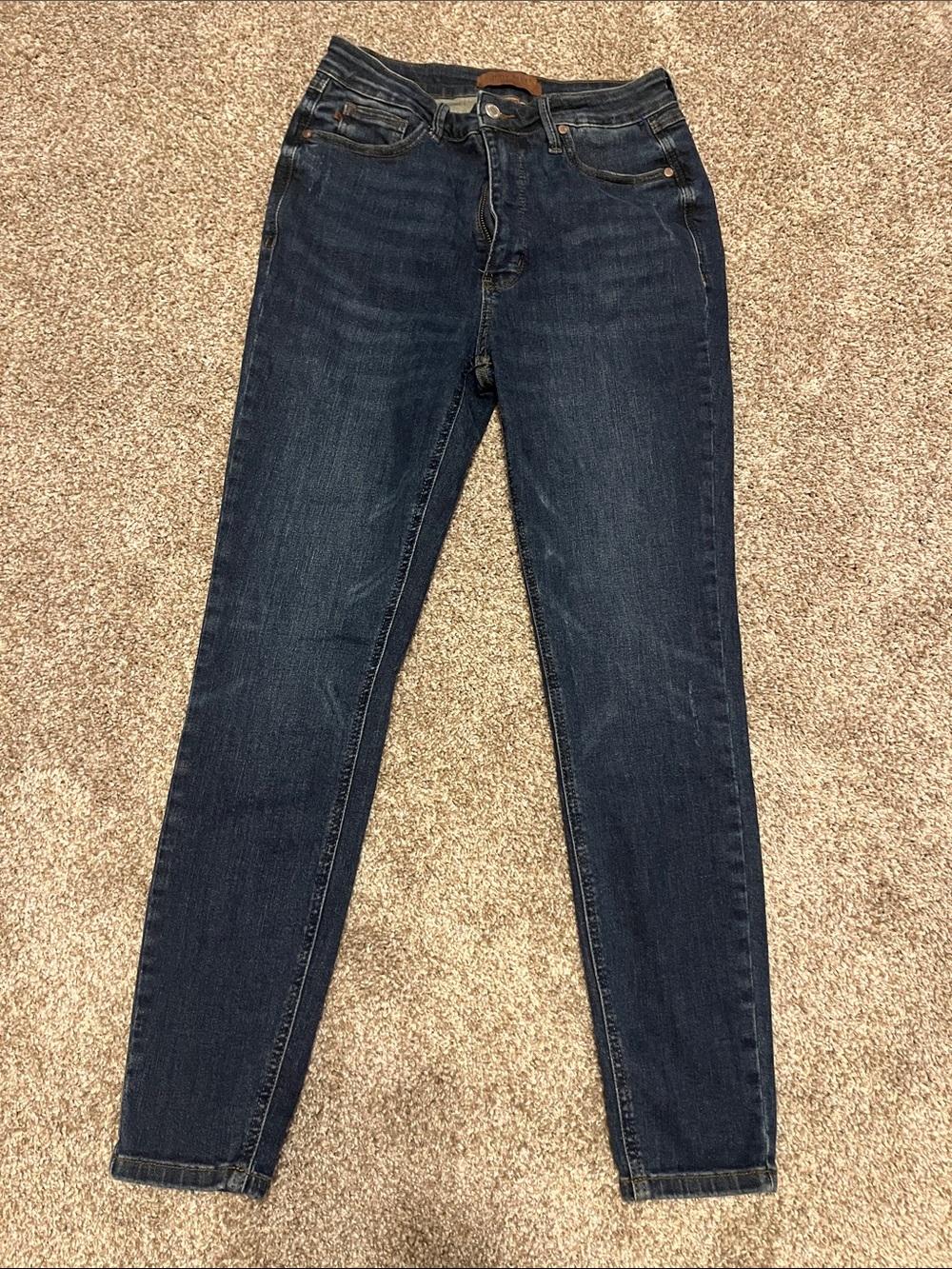 Judy Blue Dark Indigo Skinny Jeans